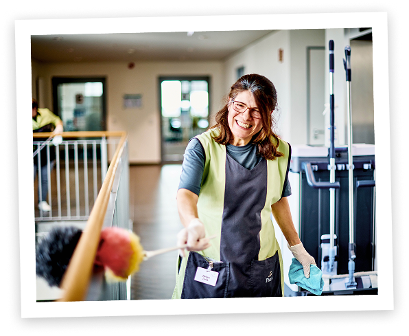 cleaner worker in feature image